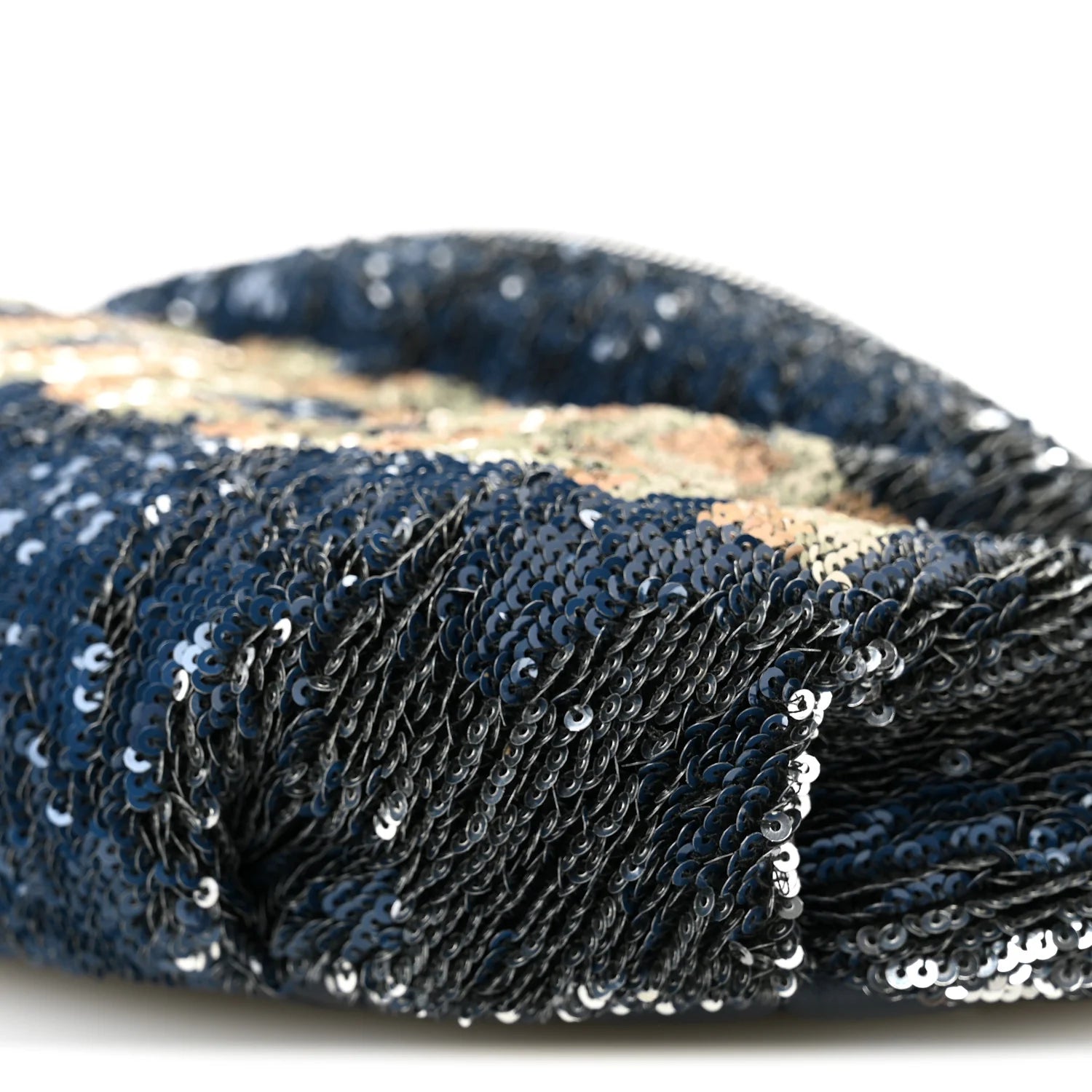 Sequin Coco Cuba Waist Bag Fanny Pack Blue Pink