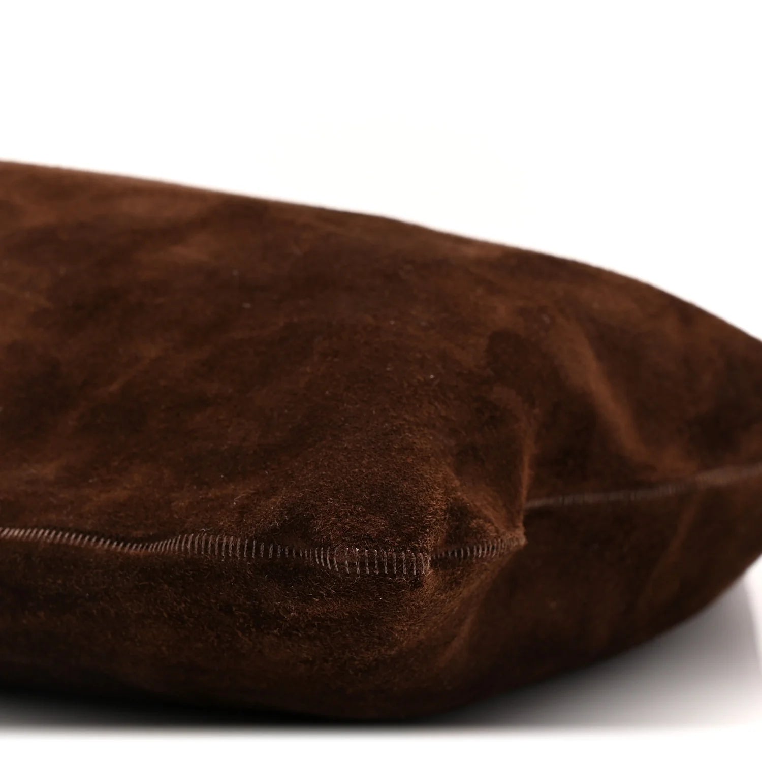 Suede Small Bindle Bag Espresso