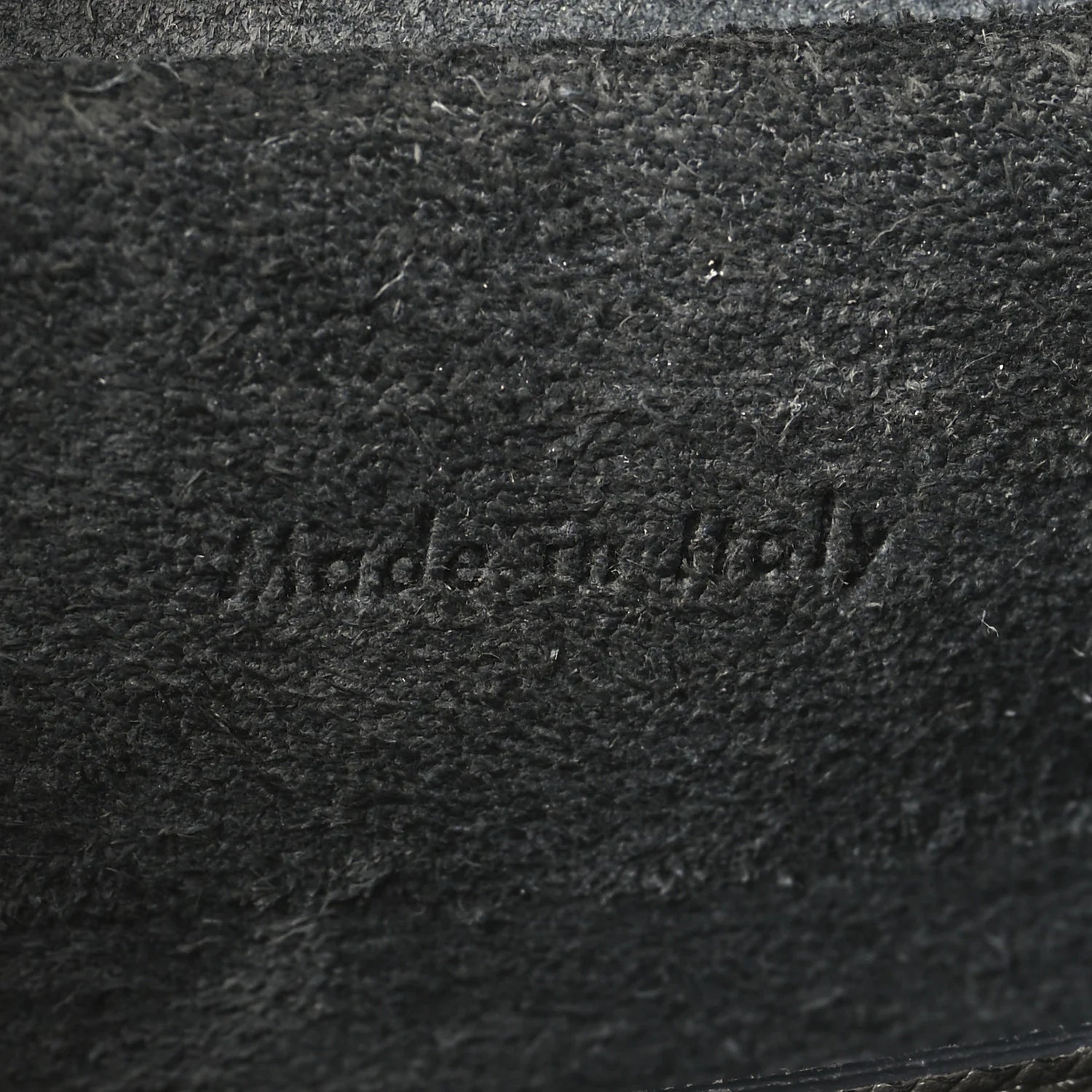 Grained Calfskin Micro Belt Bag Grey