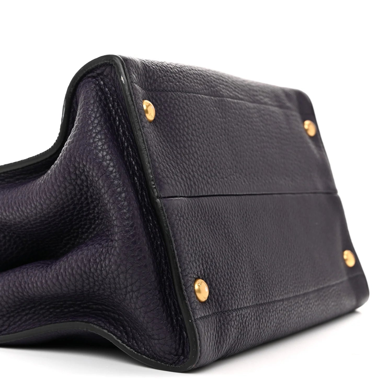 Vitello Daino Shopping Tote Viola