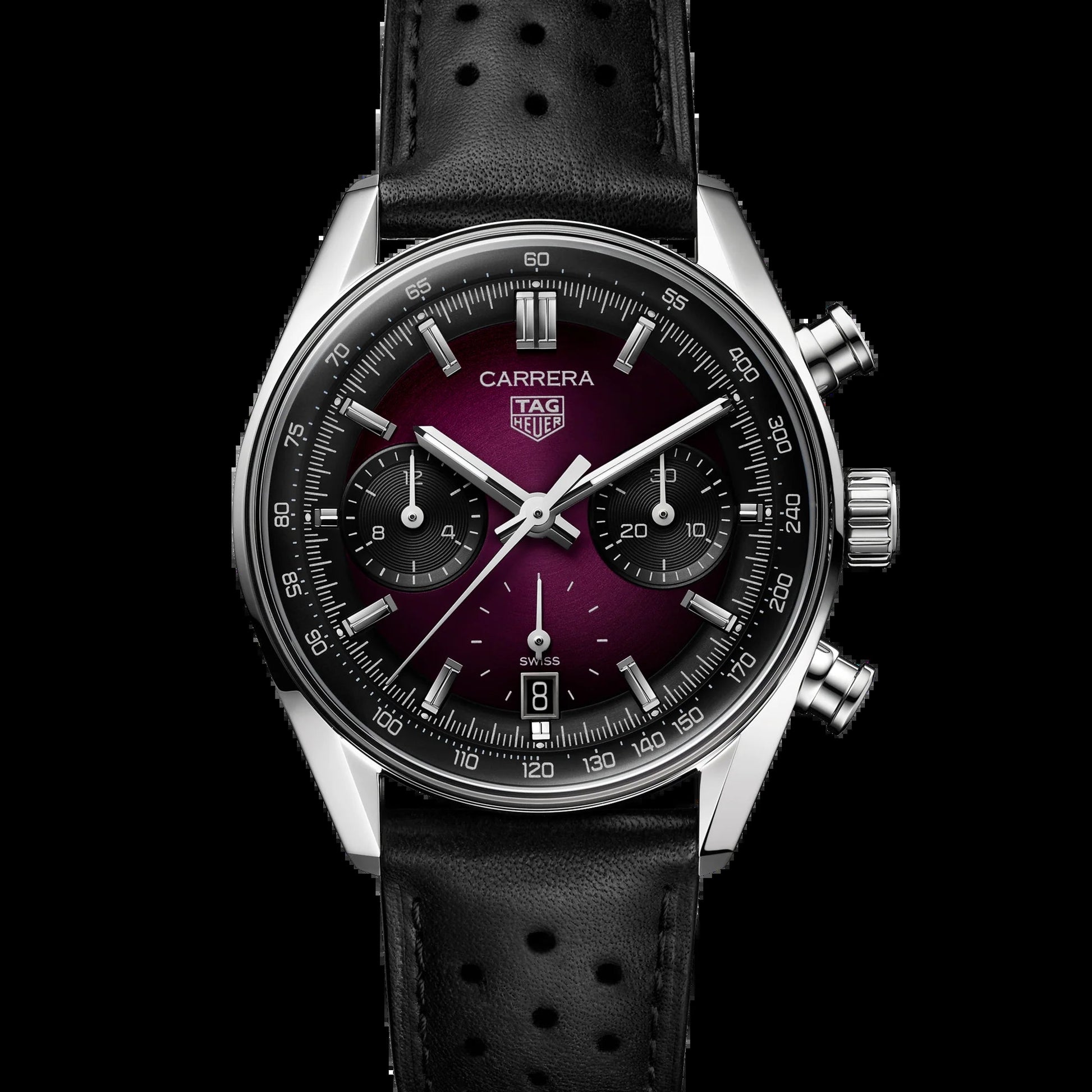 Unworn  Carrera Chronograph, Stainless Steel, 39Mm, Ref# CBS2219.FC6607, Box & Papers