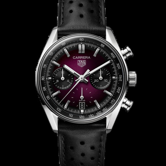 Unworn  Carrera Chronograph, Stainless Steel, 39Mm, Ref# CBS2219.FC6607, Box & Papers