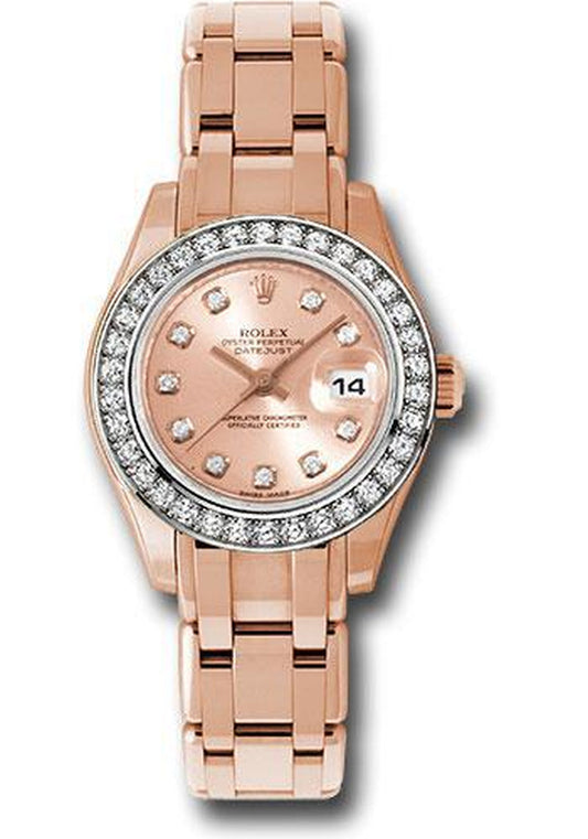 Rolex Datejust Pearlmaster Watch: 80285 Pchd