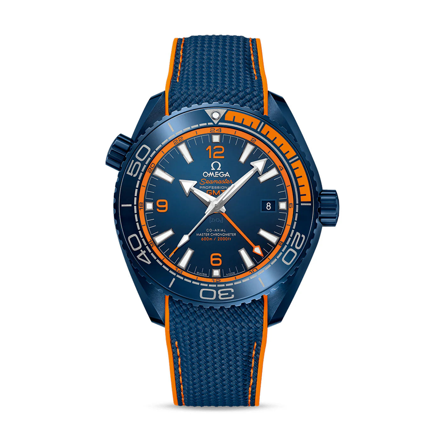 Seamaster PLANET OCEAN 600M CO‑AXIAL MASTER CHRONOMETER GMT Ref# 215.92.46.22.03.001
