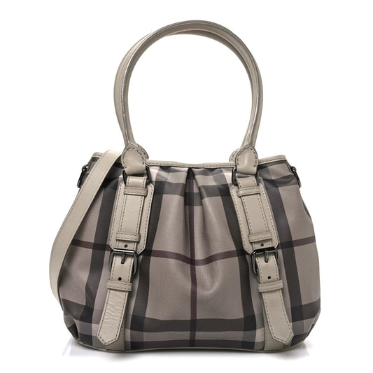 Smoked Check Small Northfield Tote Trench