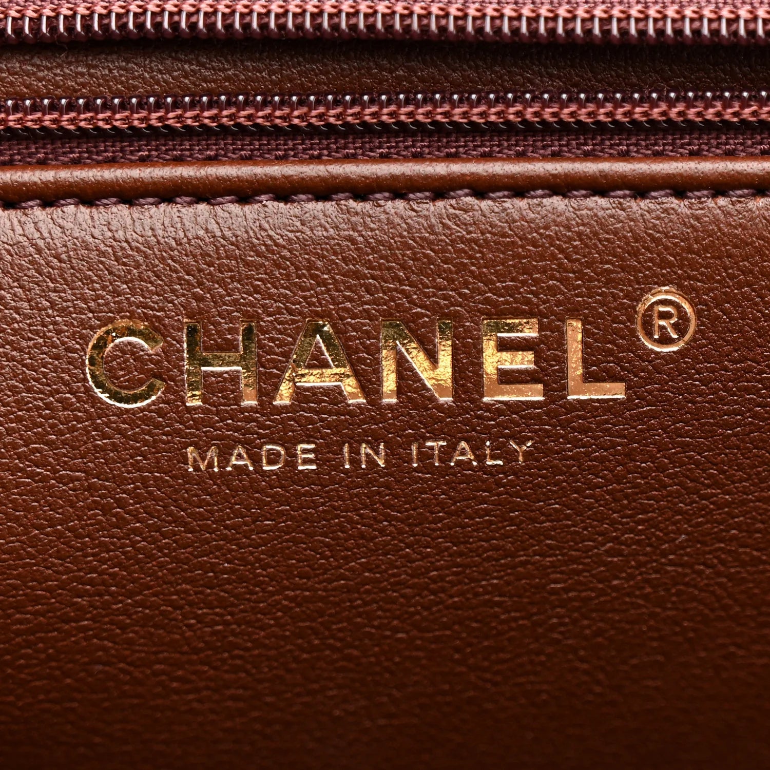 Shearling Lambskin Quilted Large Furry Coco Flap Beige Brown