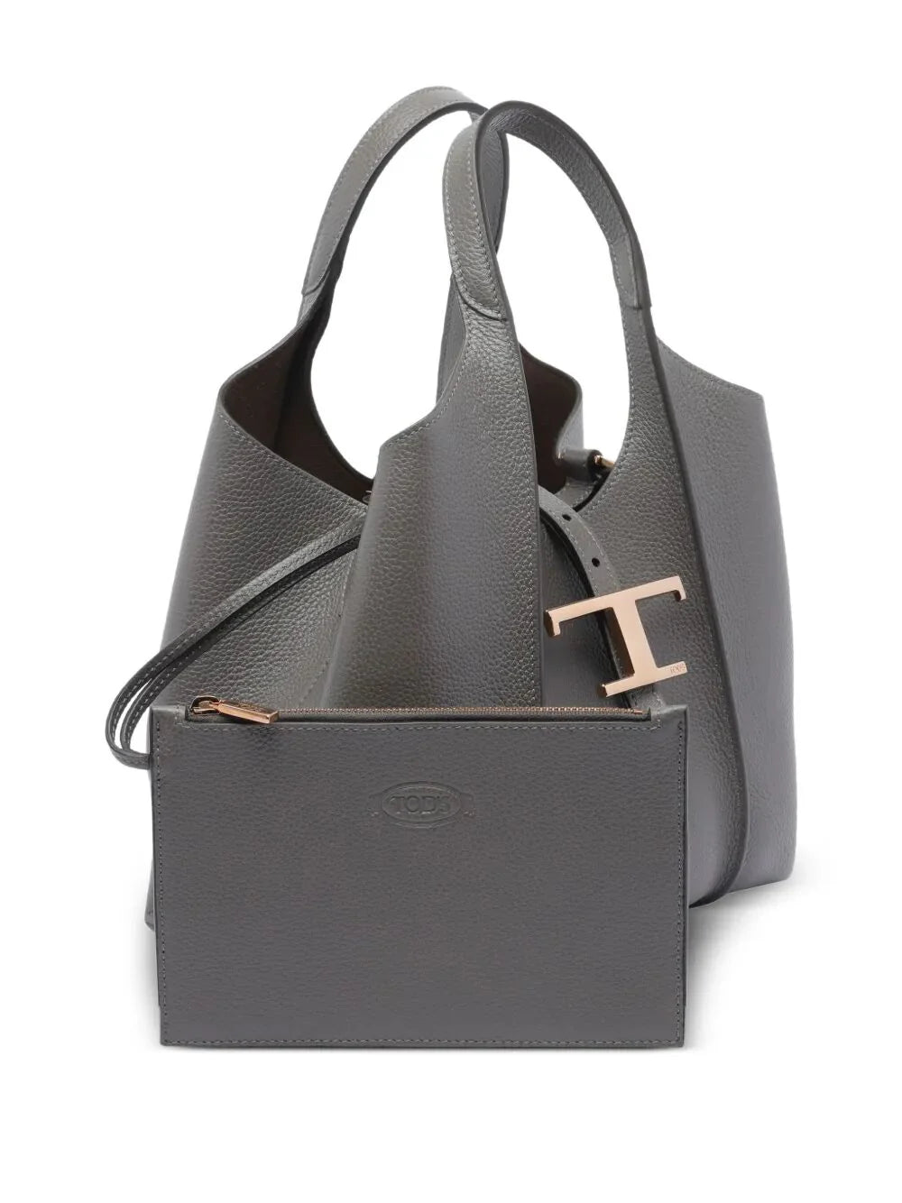 T TIMELESS MINI LEATHER SHOPPING BAG