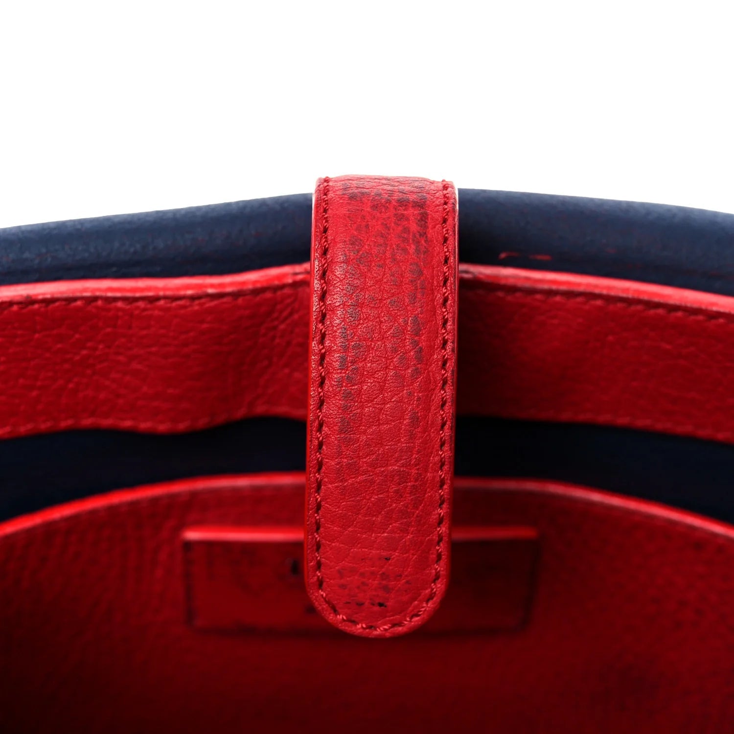 Soft Grained Calfskin Anagram Messenger Bag Red