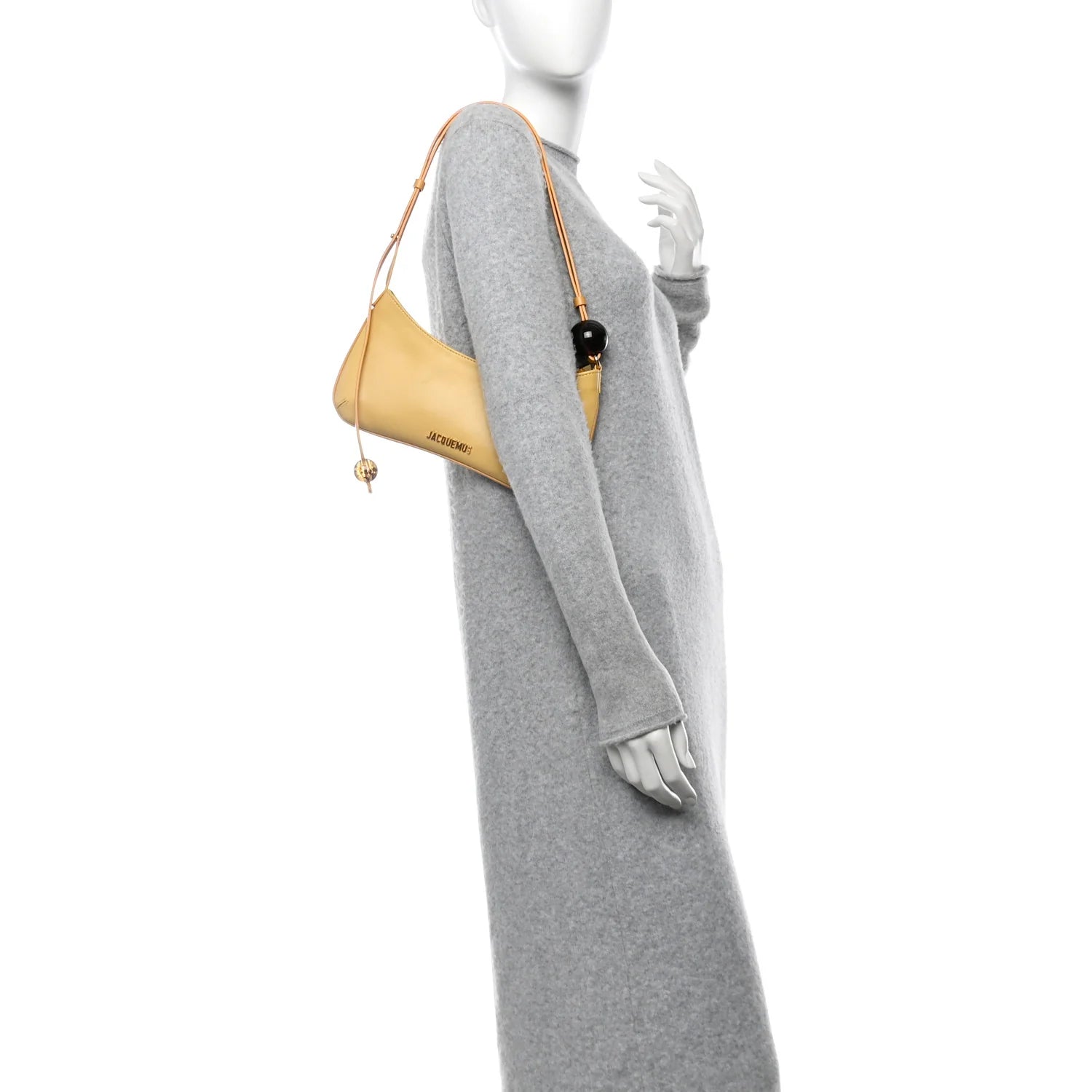 Smooth Calfskin Le Bisou Perle Dusty Yellow