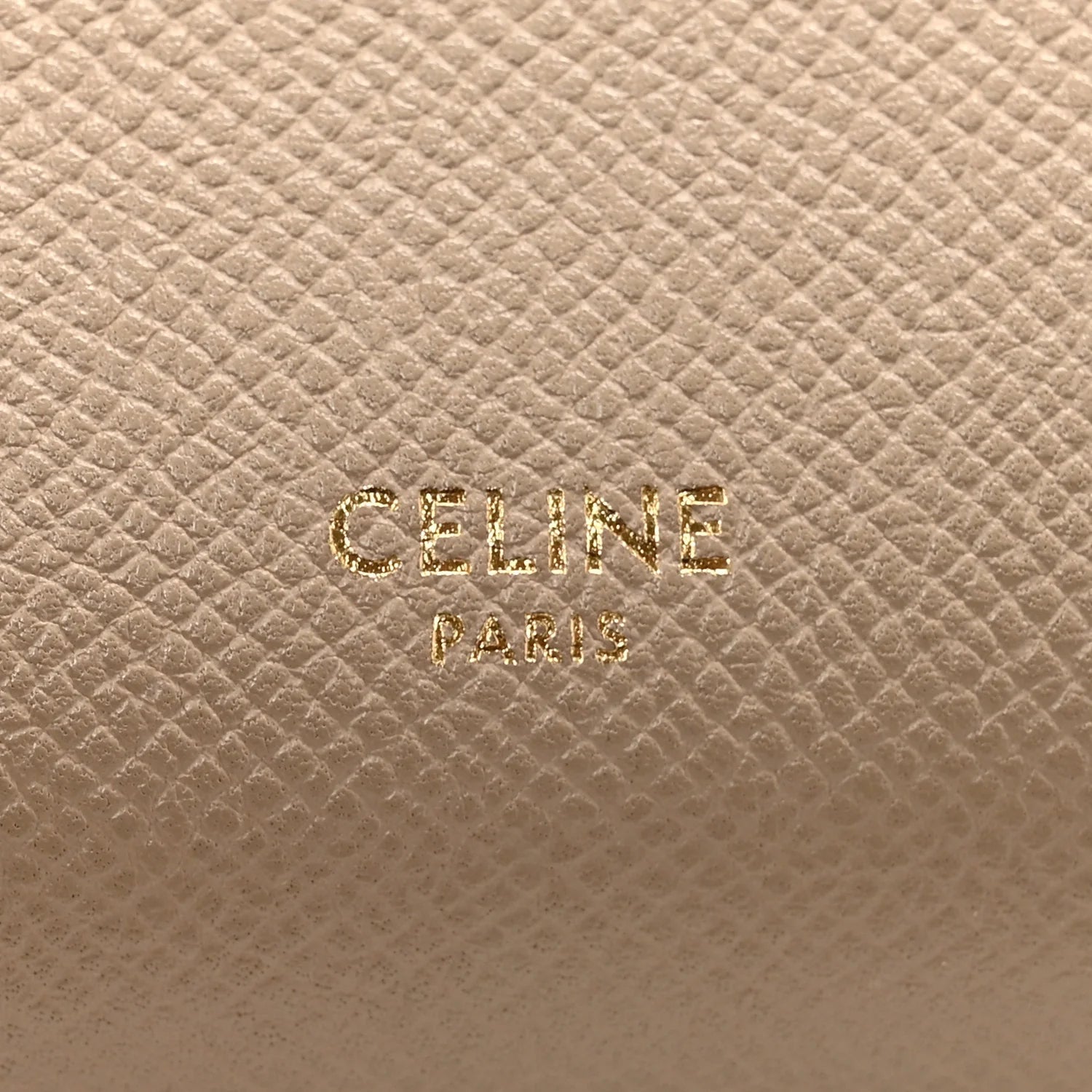 Grained Calfskin Micro Belt Bag Light Taupe