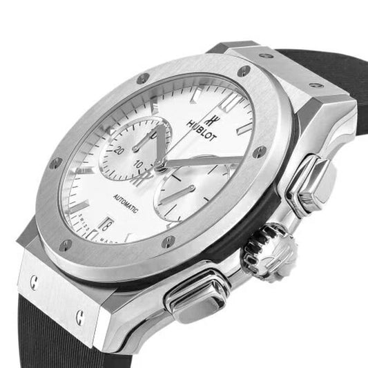 Classic Fusion Chronograph Titanium Opalin 45Mm, Ref# 521.NX.2611.RX