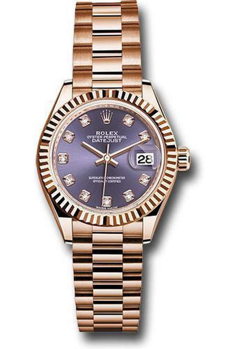 Rolex Lady Datejust 28Mm Watch 279175 Adp