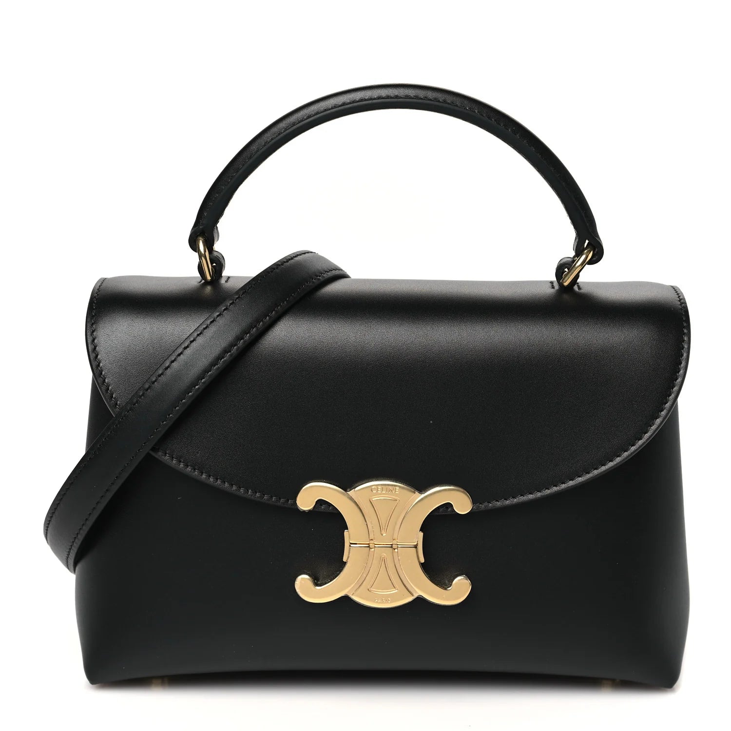 Smooth Satinated Calfskin Teen Nino Black