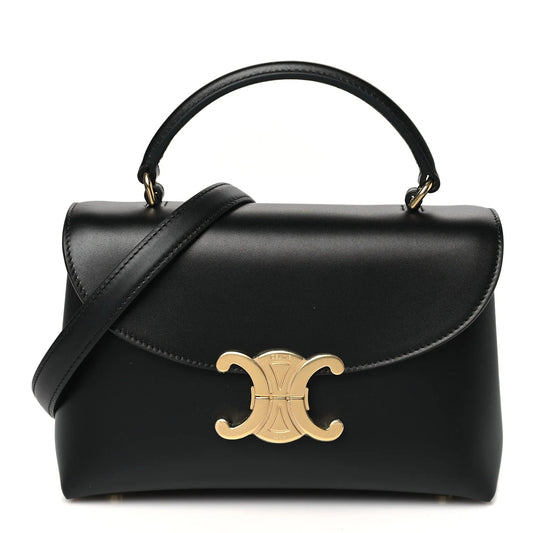 Smooth Satinated Calfskin Teen Nino Black