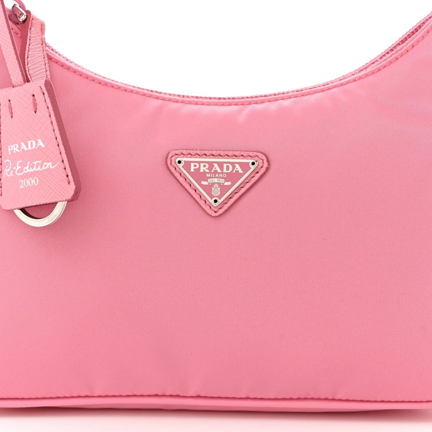 Tessuto Nylon Mini Re-Edition 2000 Bag Begonia