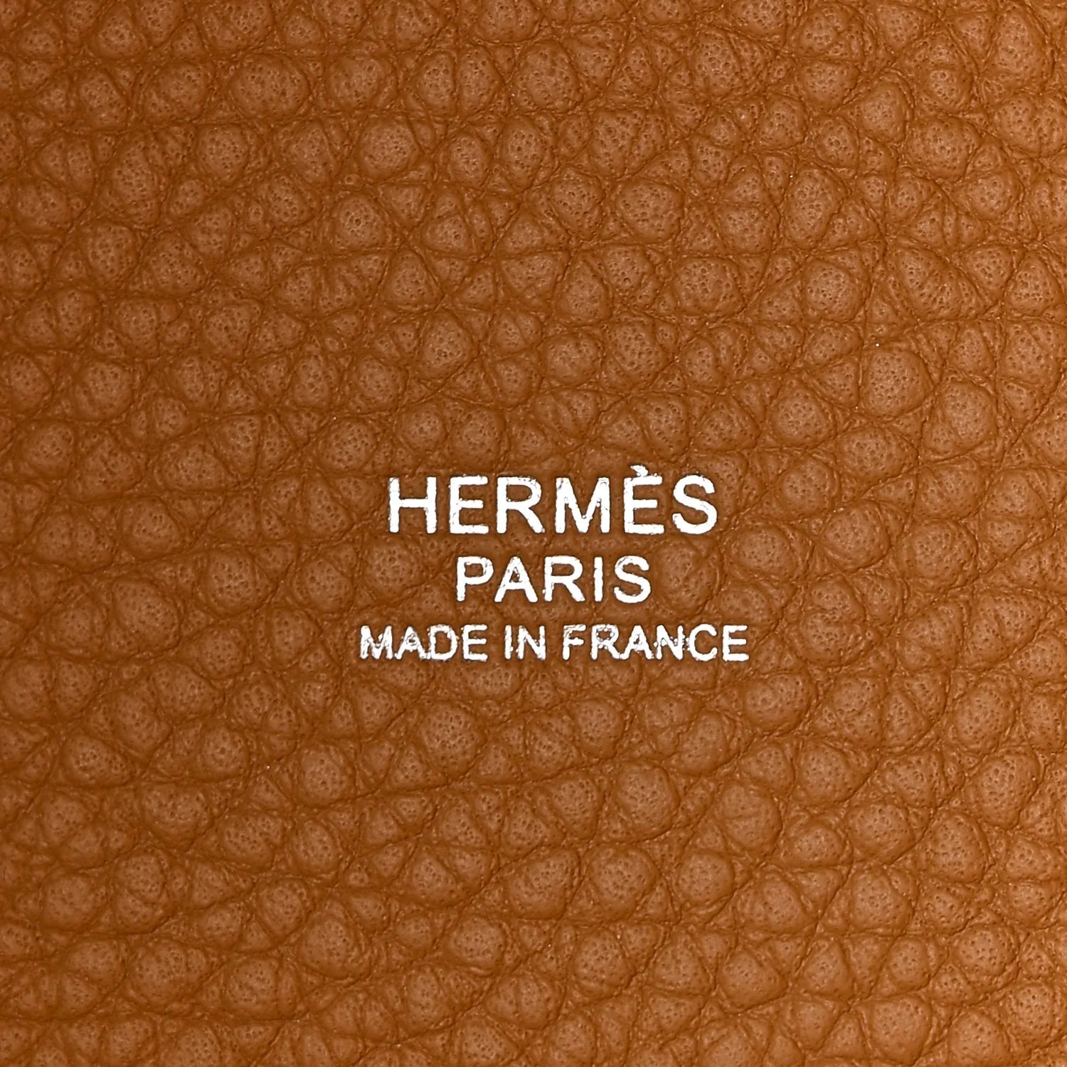 Taurillon Clemence Picotin Lock 18 PM Biscuit