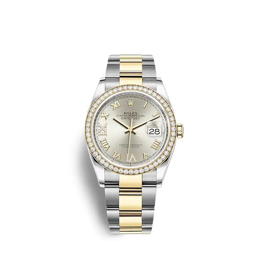 Datejust 36 Oystersteel and Yellow Gold Ref# 126283RBR-0018