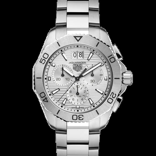 Unworn  Aquaracer Professional 200 Chronograph, Stainless Steel, Ref# CBP1111.BA0627, Box & Papers