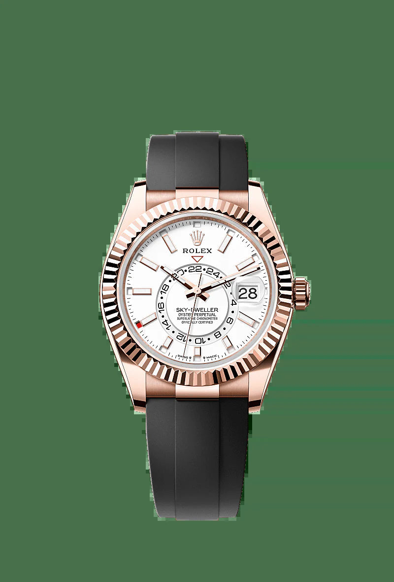 Sky-Dweller, 42Mm, 18K Everose Gold, Ref# 336235-0003