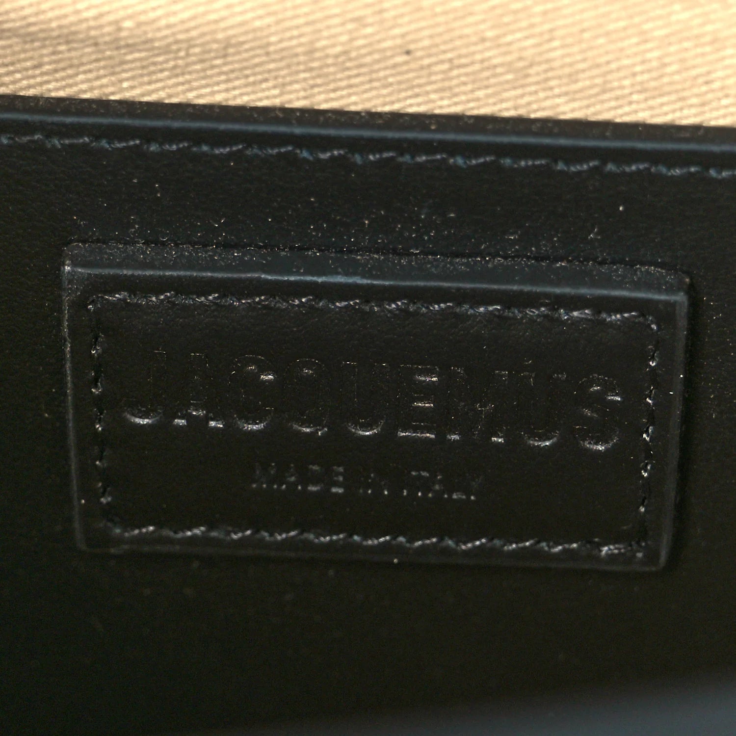 Smooth Calfskin Le Grand Bambino Black