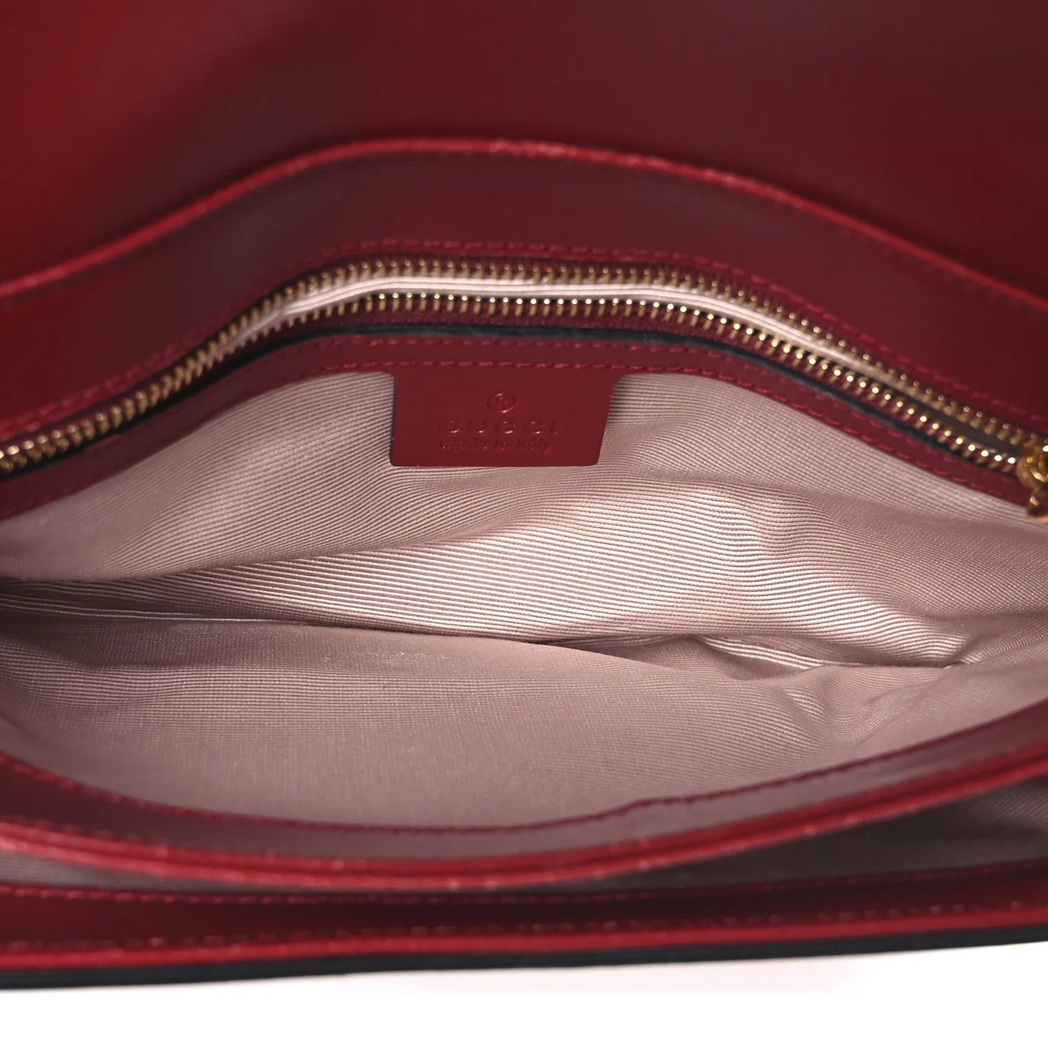 Vitello Palmellato Lux Bi-Color Small Arli Flap Shoulder Bag New Cherry Red Black