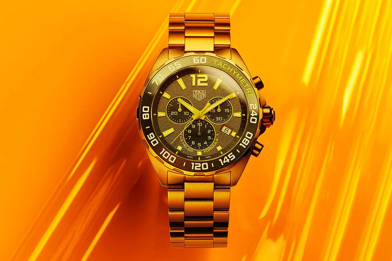 Unworn  Formula 1 Chronograph, Stainless Steel, 43Mm, Ref# CAZ101AG.BA0842, Box & Papers