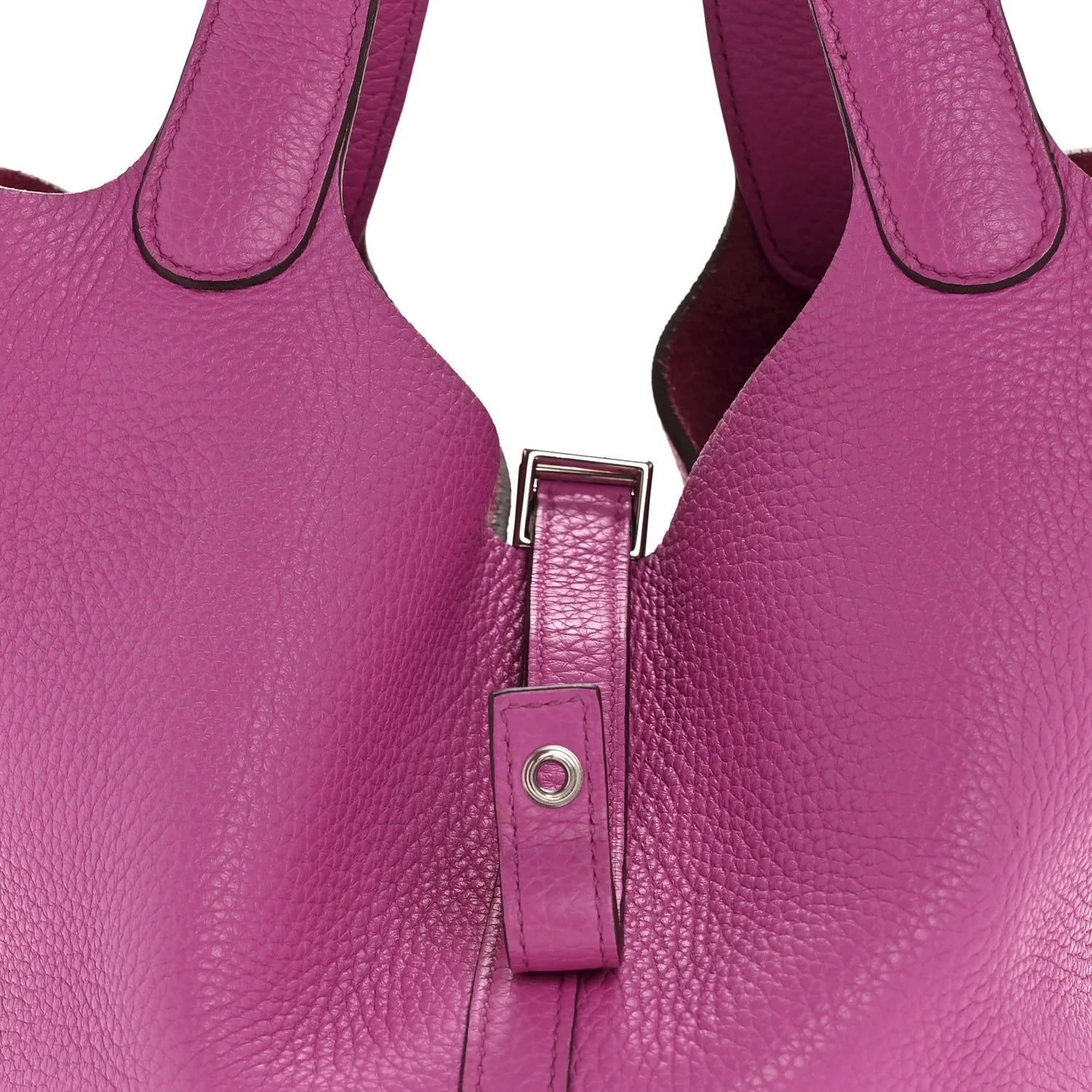 Taurillon Clemence Picotin Lock 22 MM Magnolia