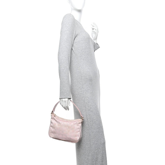 Nylon Travel Ligne Hobo Pink