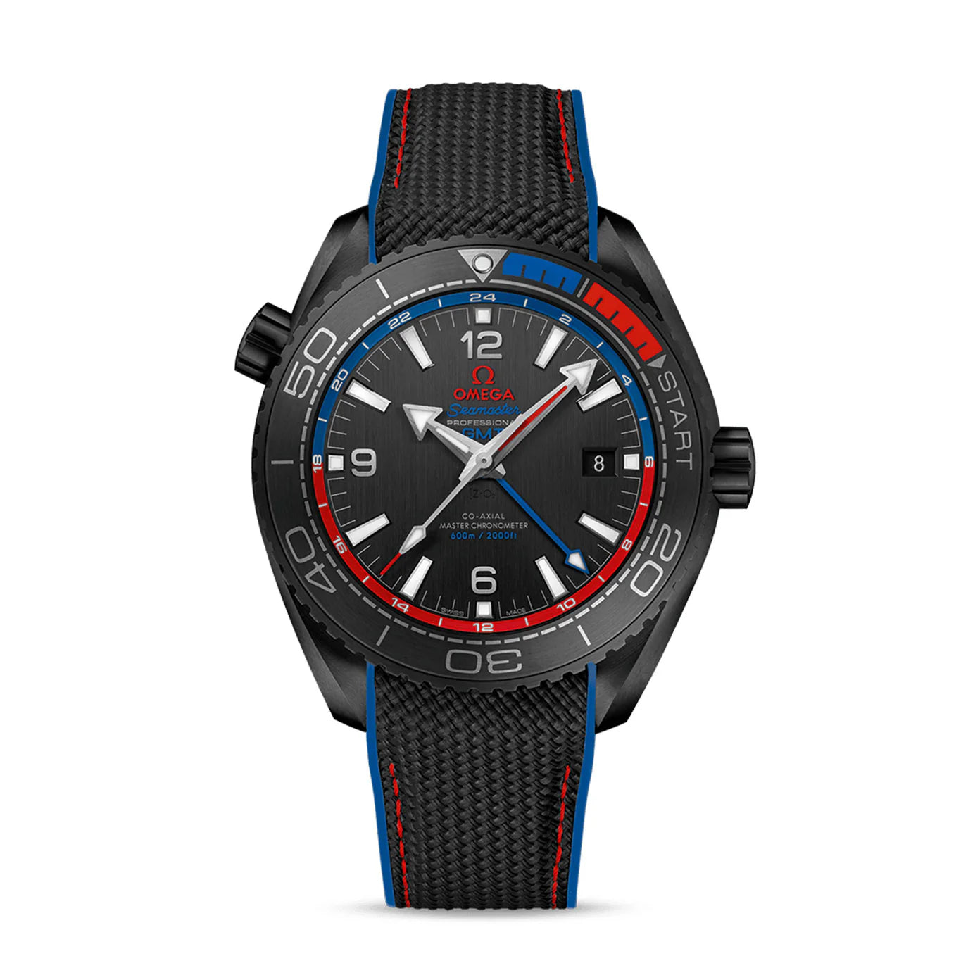 Seamaster PLANET OCEAN 600M CO‑AXIAL MASTER CHRONOMETER GMT Ref# 215.92.46.22.01.004