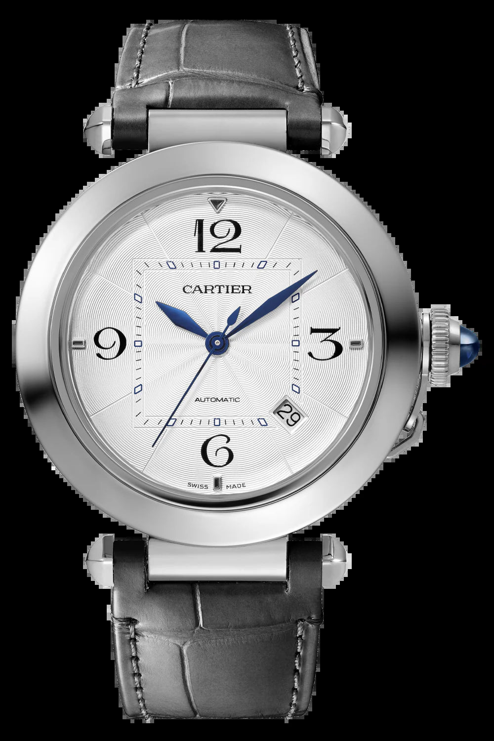 Unworn  Pasha De , Stainless Steel, 41Mm, Ref# WSPA0009, Box and Papers