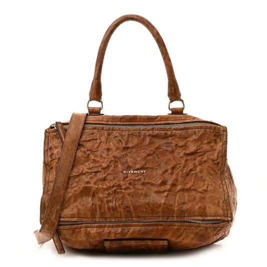 Tumbled Sheepskin Large Pandora Brown