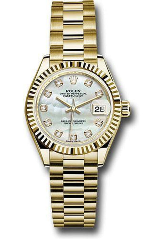 Rolex Lady Datejust 28Mm Watch: 279178 Mdp