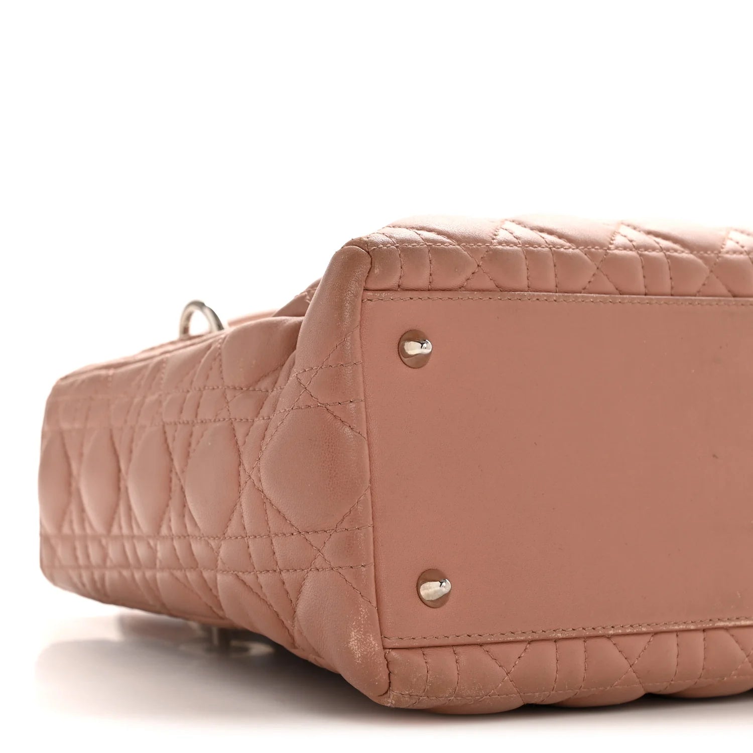 Lambskin Cannage Medium Lady Dior Fard