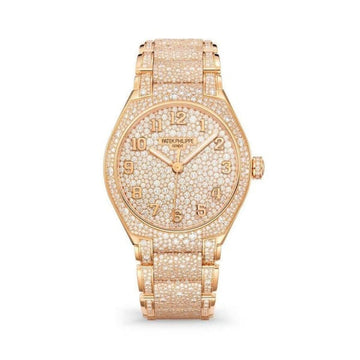 Twenty~4 Haute Joaillerie Automatic, 18K Rose Gold with 3238 Diamonds: ~17.21 Ct, 36Mm, Ref# 7300/1450R-001