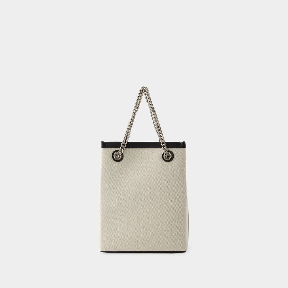 SAND CANVAS DUTY FREE HANDBAG
