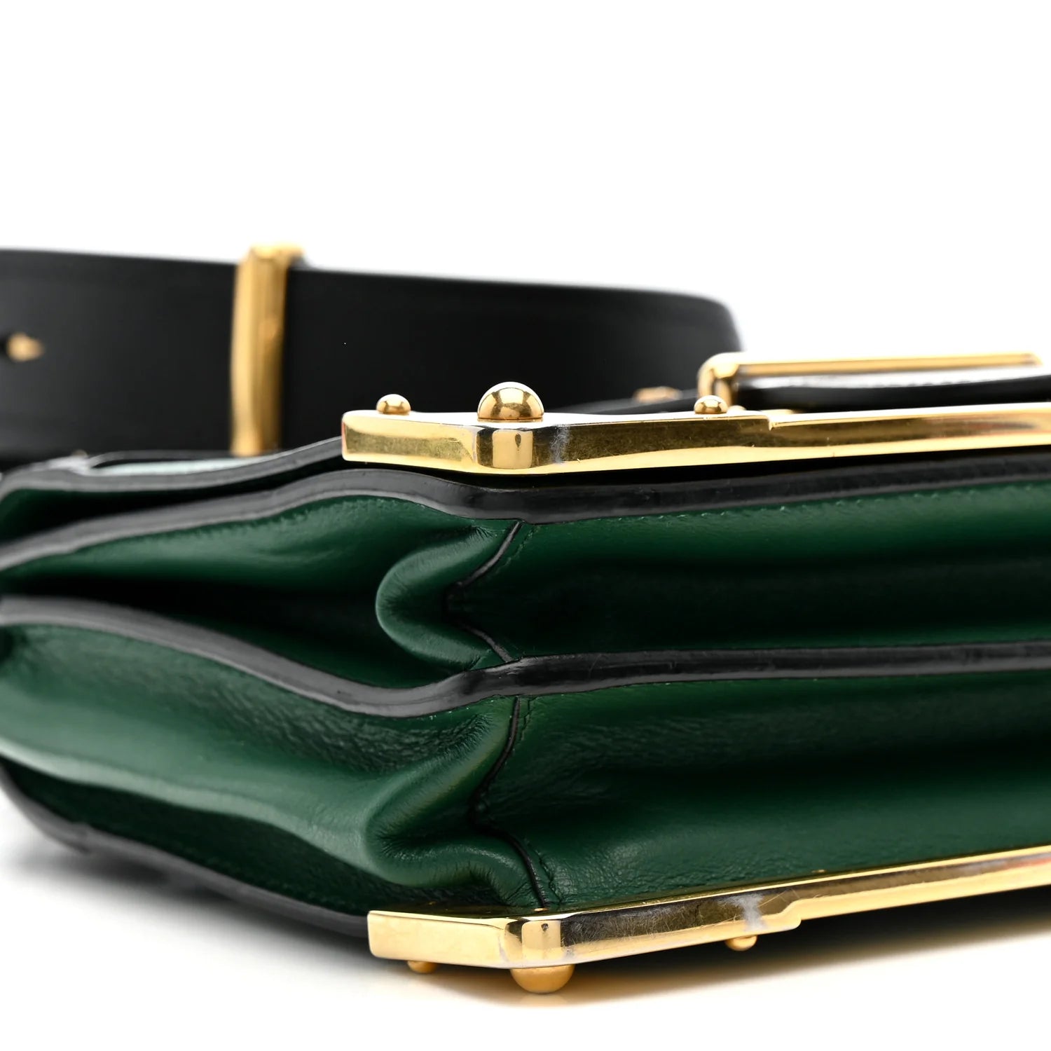 City Calf Saffiano Cahier Bag Biliardo Black