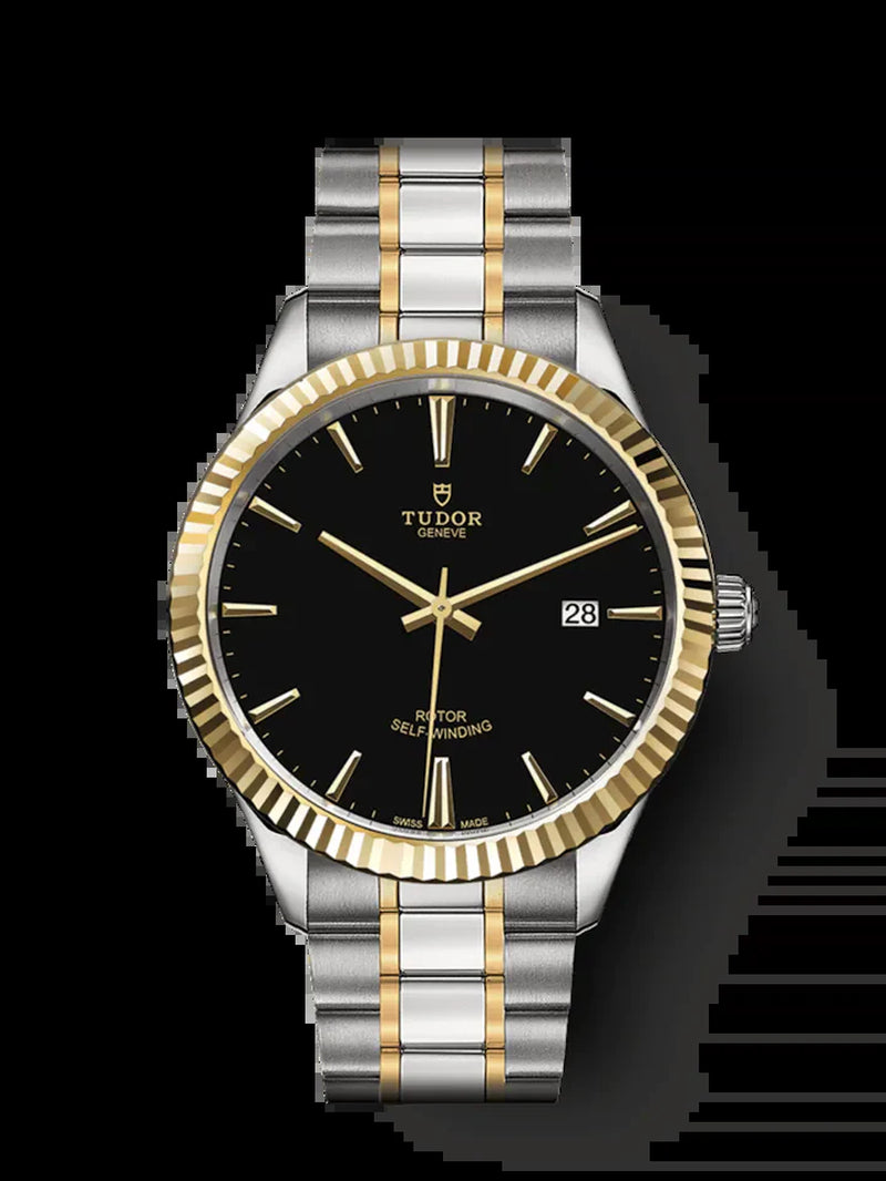 Style, Stainless Steel and Yellow Gold, 41Mm, Ref# M12713-0005