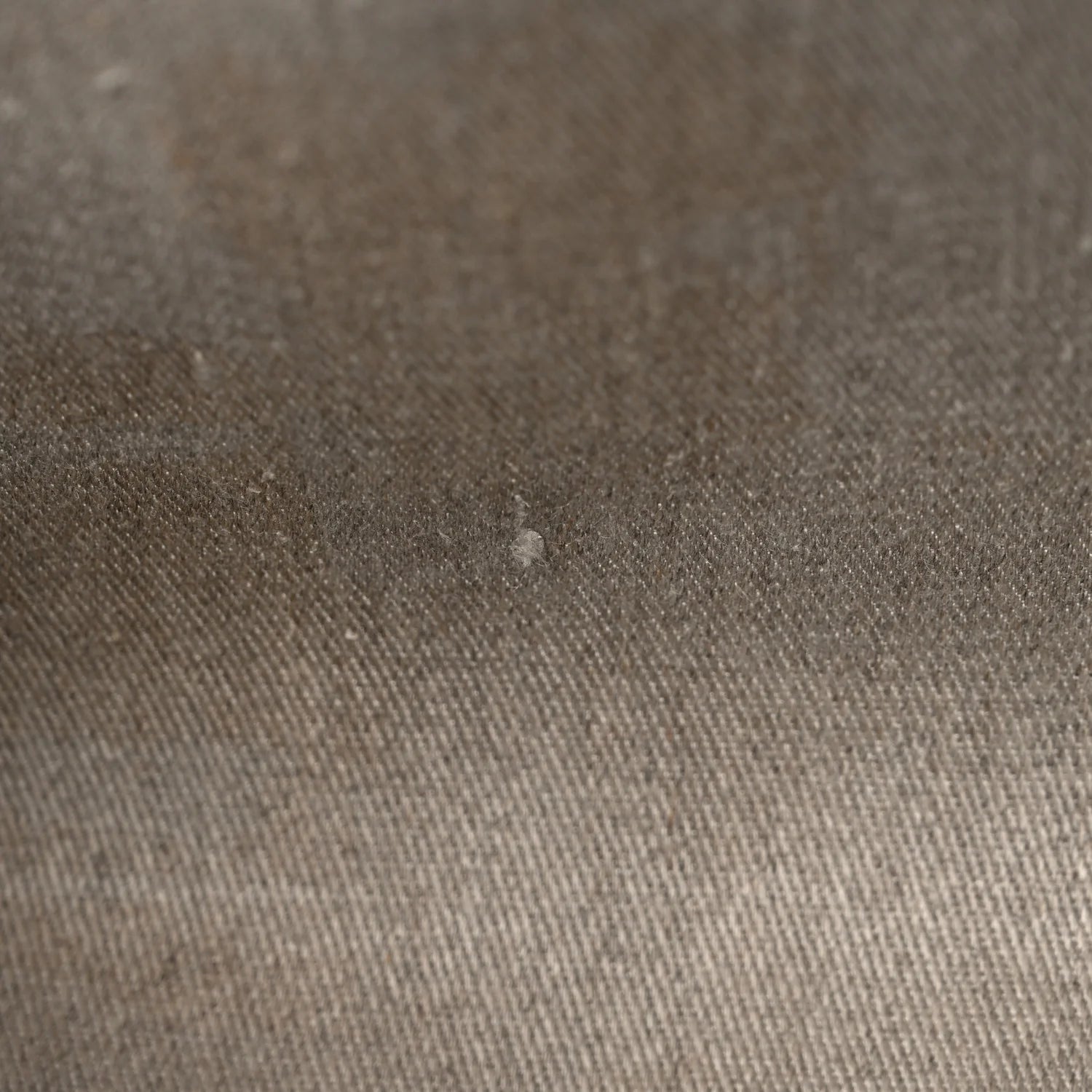 Linen Canvas Calfskin Blanket Stitched Medium Woody Ribbon Tote White Multicolor