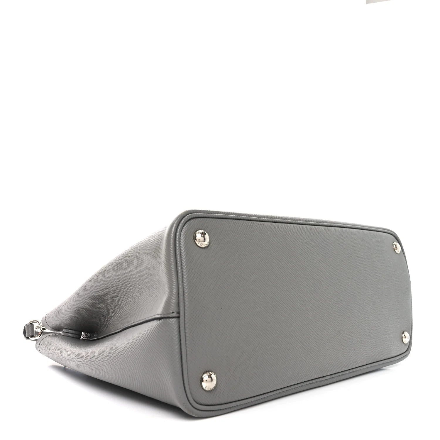 Saffiano Cuir Small Double Bag Marmo