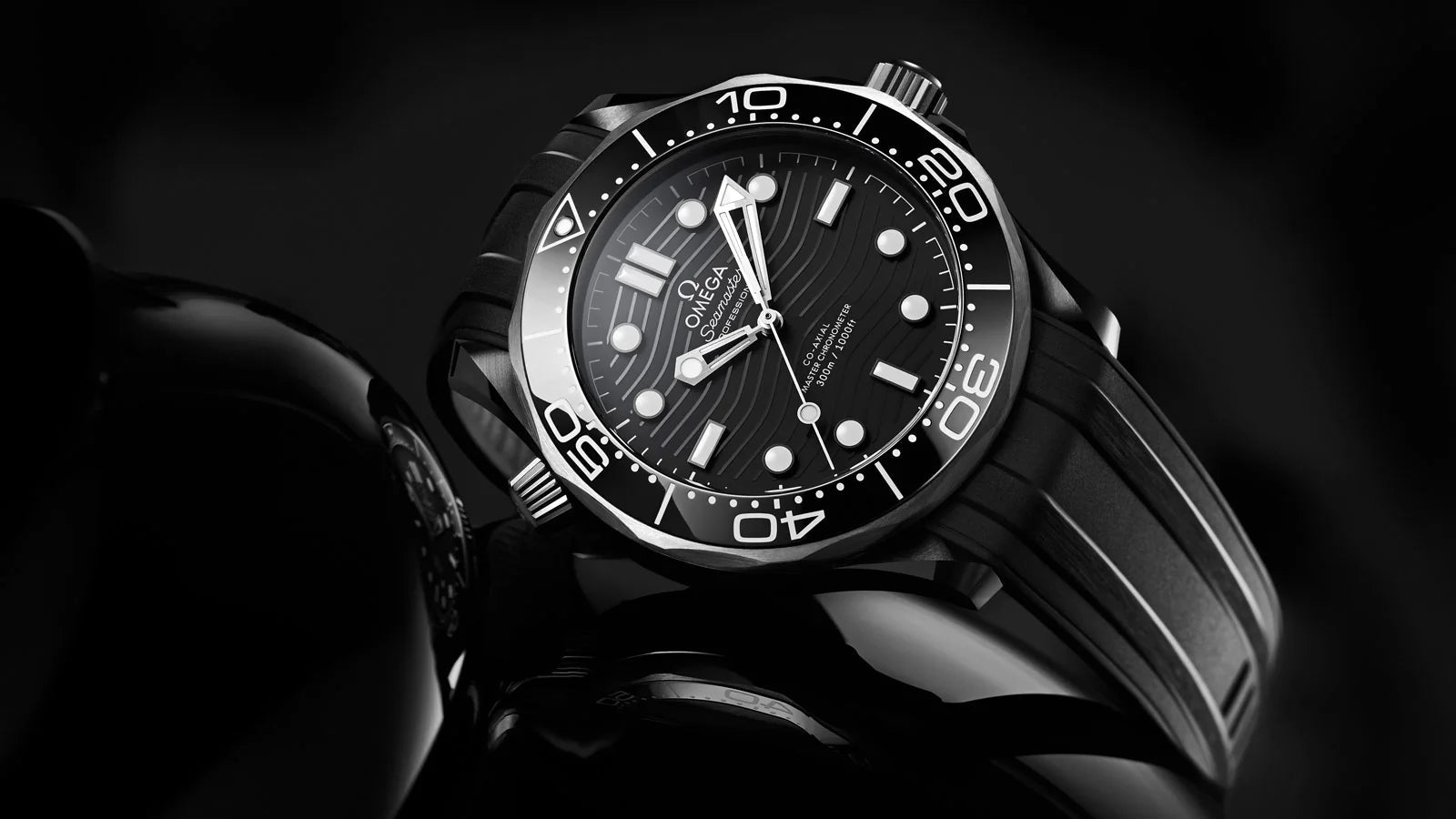 Seamaster Professional Diver 300M Co-Axial Master Chronometer 43,5Mm, Black Ceramic, 43,5Mm, Ref# 210.92.44.20.01.001