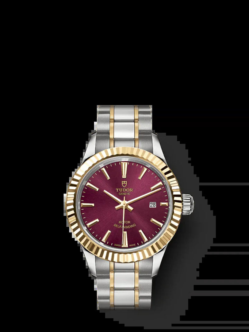 Style, Stainless Steel and Yellow Gold, 28Mm, Ref# M12113-0013