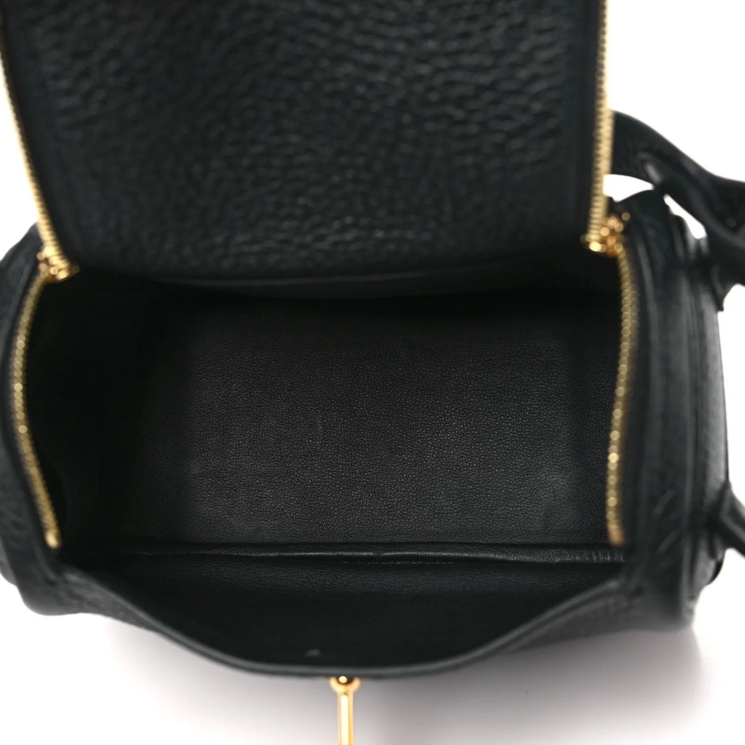 Taurillon Clemence Mini Lindy 20 Black