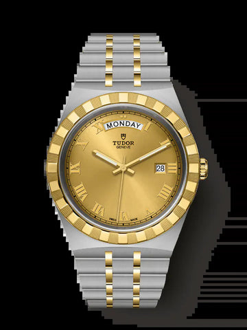 Royal, Stainless Steel and 18K Yellow Gold, 41Mm, Ref# M28603-0004