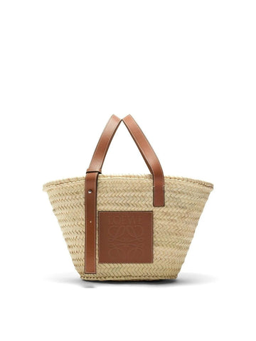 RAFFIA BASKET BAG
