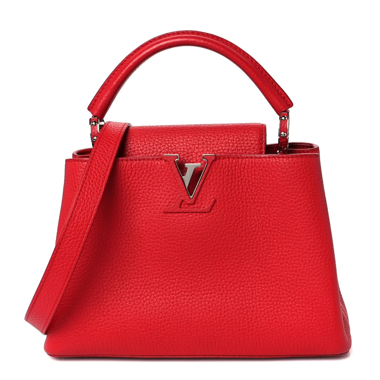 Taurillon Capucines BB Scarlet Red