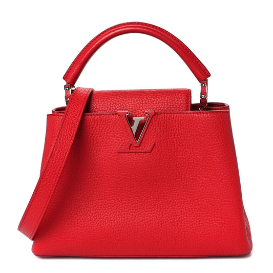 Taurillon Capucines BB Scarlet Red