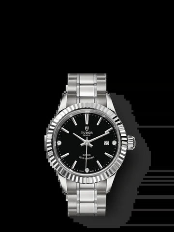 Style, Stainless Steel and Diamond-Set, 28Mm, Ref# M12110-0009