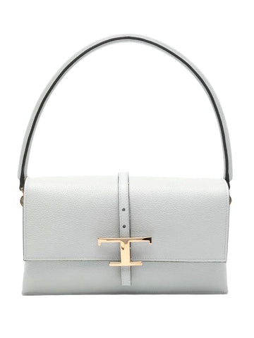 LEATHER T TIMELESS MINI FLAP BAG