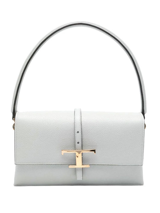 LEATHER T TIMELESS MINI FLAP BAG