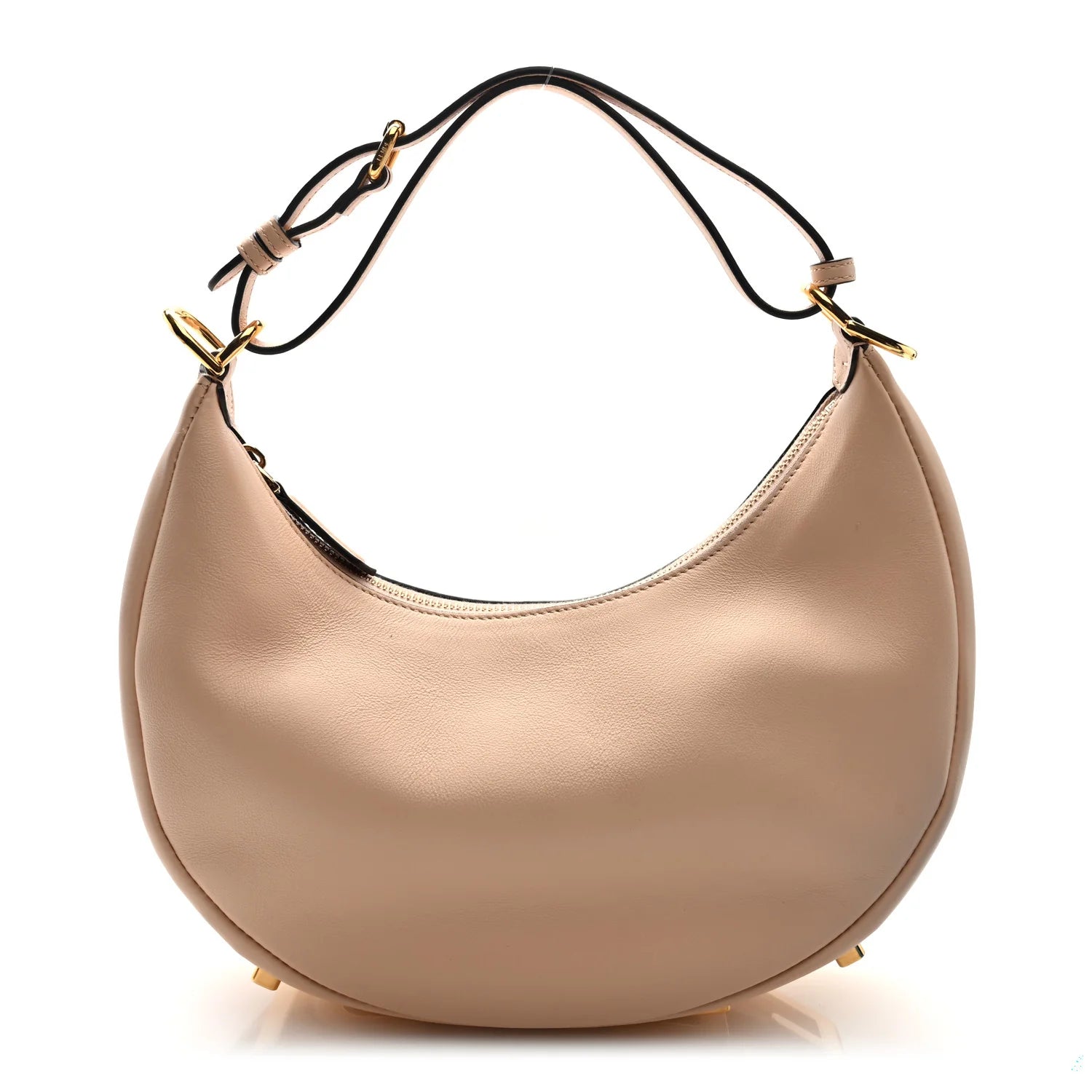 Vitello Grace Matte Small graphy Hobo Bag Light Rose